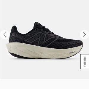 New Balance men’s Black and Cream Athletic Shoes men’s 11 fresh foam 1080